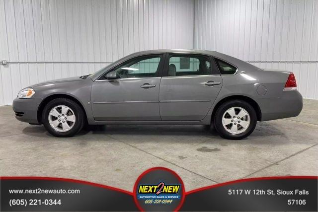 2008 Chevrolet Impala LT Sedan 4D Silver, Sioux Falls, SD