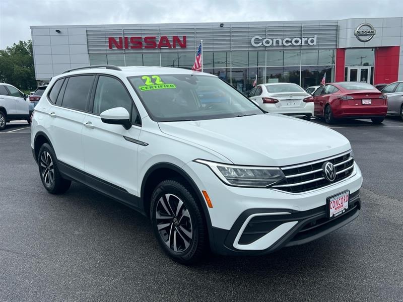 2022 Volkswagen Tiguan 2.0T S White, Concord, NH
