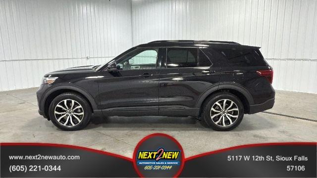 2020 Ford Explorer ST Sport Utility 4D Black, Sioux Falls, SD