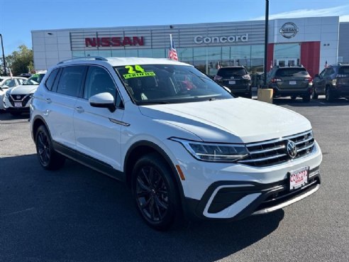 2024 Volkswagen Tiguan SE 4Motion White, Concord, NH