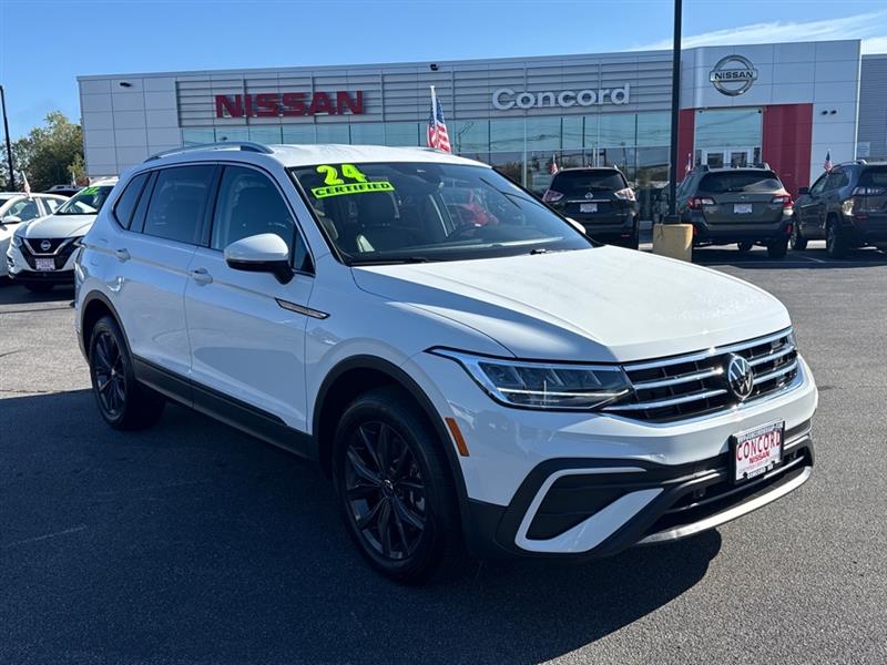 2024 Volkswagen Tiguan SE 4Motion White, Concord, NH