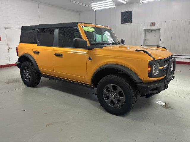 2022 Ford Bronco Black Diamond Cyber Orange Metallic Tricoat, Beaverdale, PA