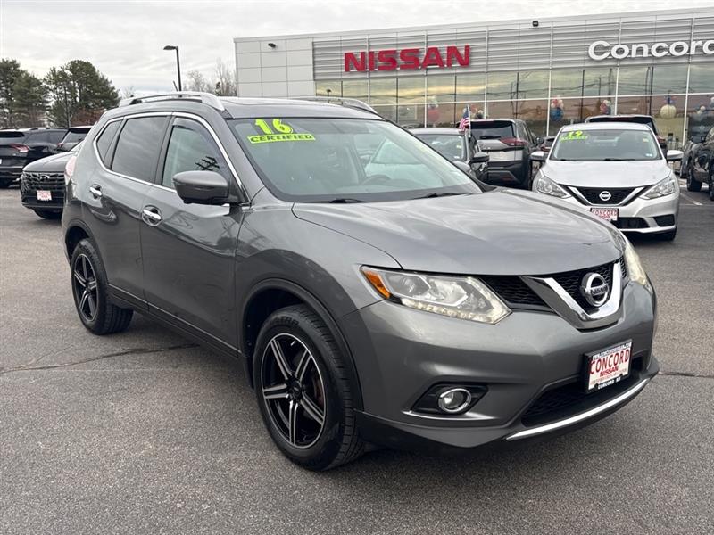 2016 Nissan Rogue SL Gray, Concord, NH
