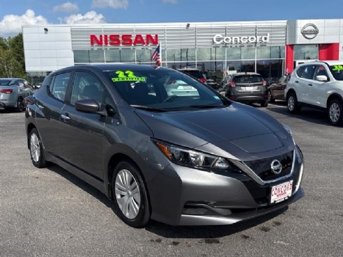 2022 Nissan LEAF S Gray, Concord, NH