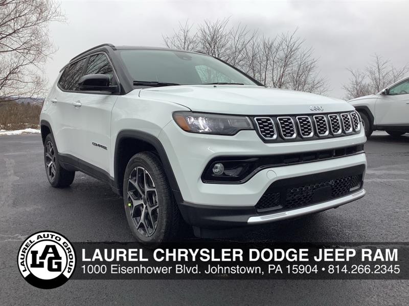 2026 Jeep Compass Limited White, Johnstown, PA