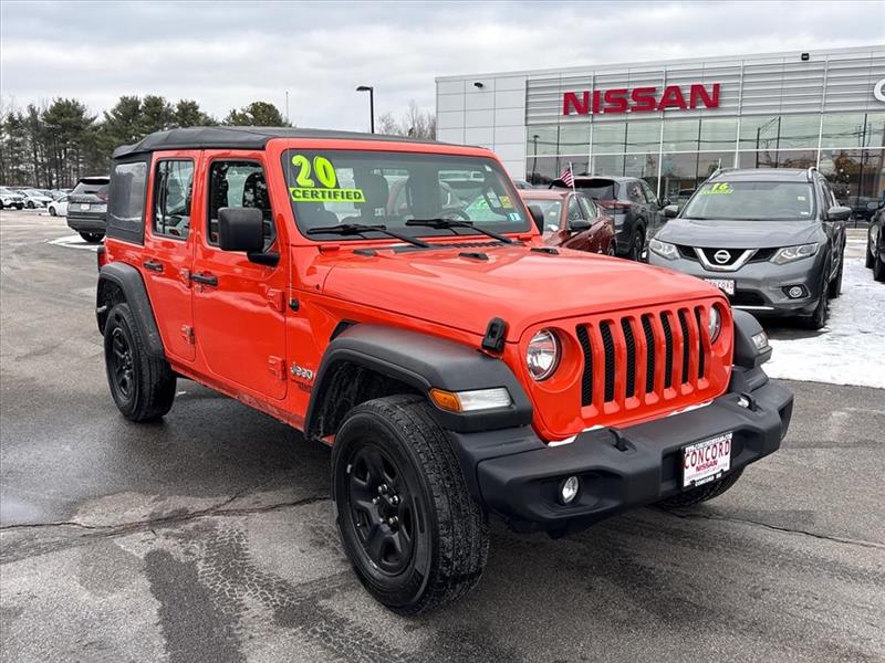 2020 Jeep Wrangler Sport Orange, Concord, NH