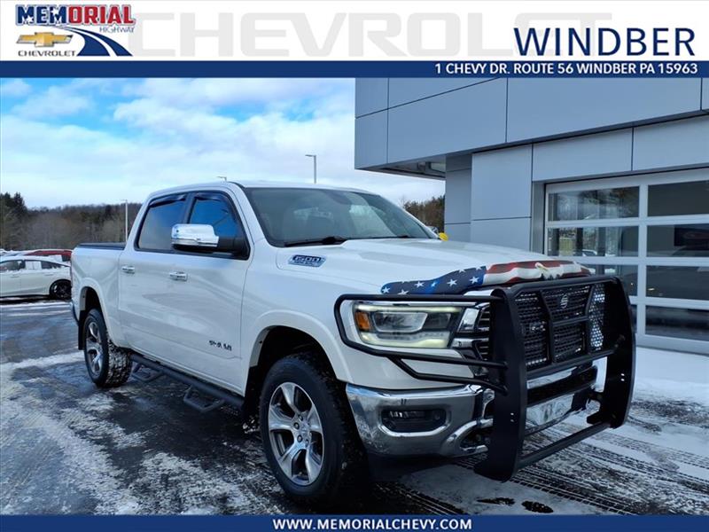 2019 Ram Ram Pickup 1500 Laramie White, Windber, PA