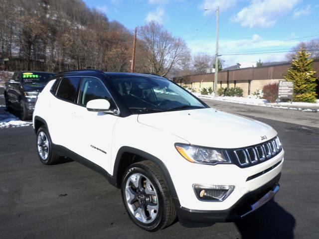 2018 Jeep Compass Limited 4WD White, Johnstown, PA