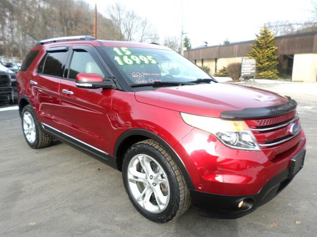 2015 Ford Explorer Limited 4WD Red, Johnstown, PA