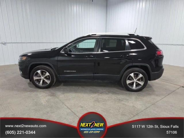 2020 Jeep Cherokee Limited Sport Utility 4D Black, Sioux Falls, SD