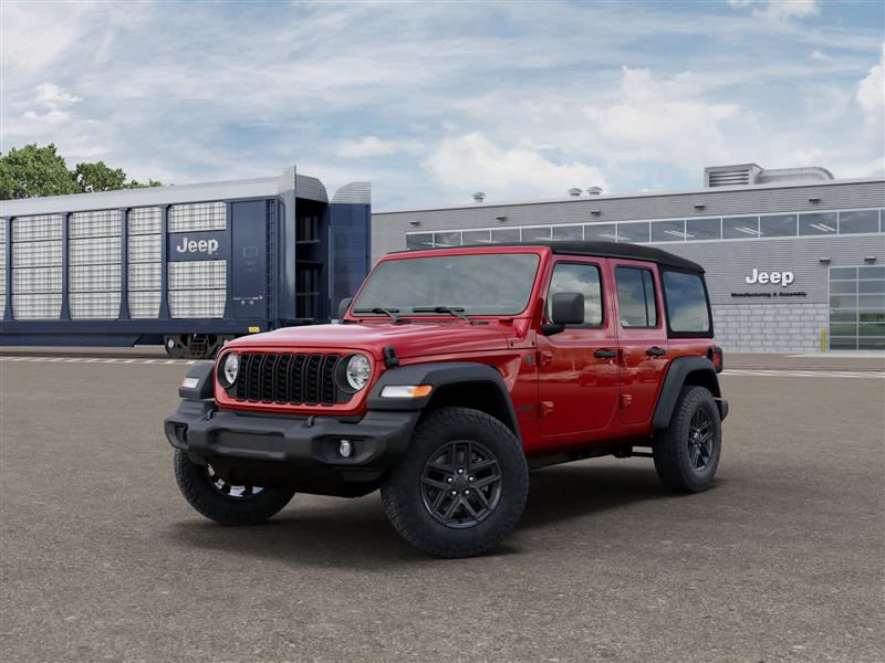 2026 Jeep Wrangler 4-DOOR SPORT S Firecracker Red, Lynnfield, MA